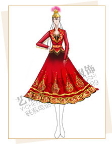 新疆舞蹈服装定制,新疆演出服装设计,新疆表演服装厂家