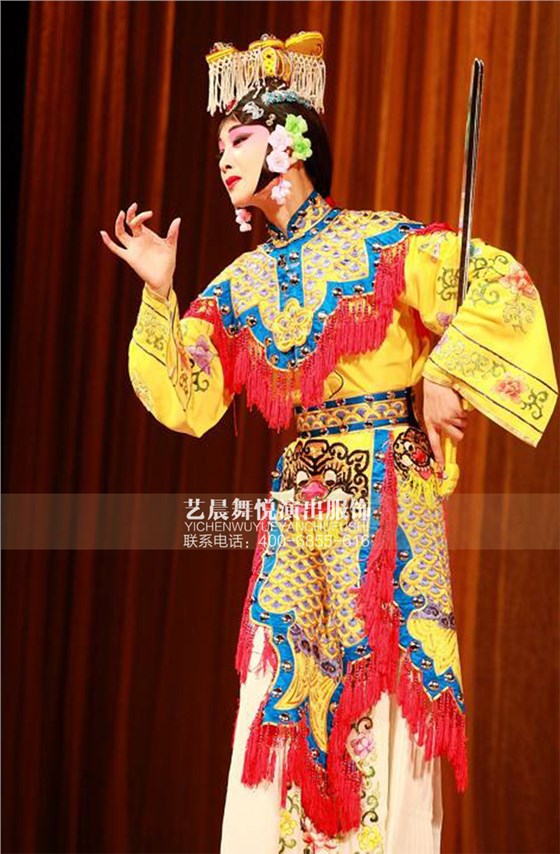 戏曲霸王别姬服装京剧虞姬戏剧演出服装定制
