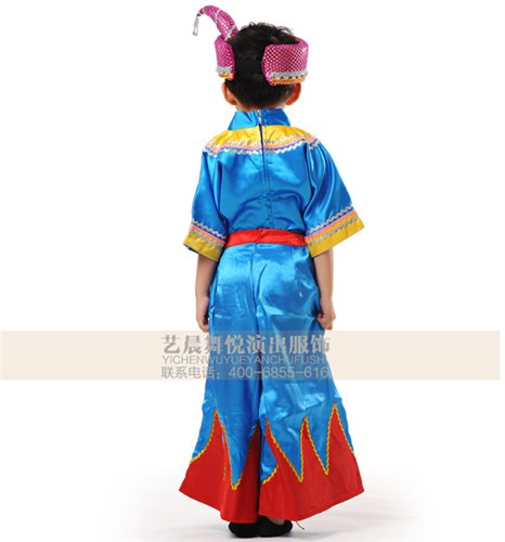 艺晨舞悦小学生民族舞蹈少数民族演出服装儿童民族服装