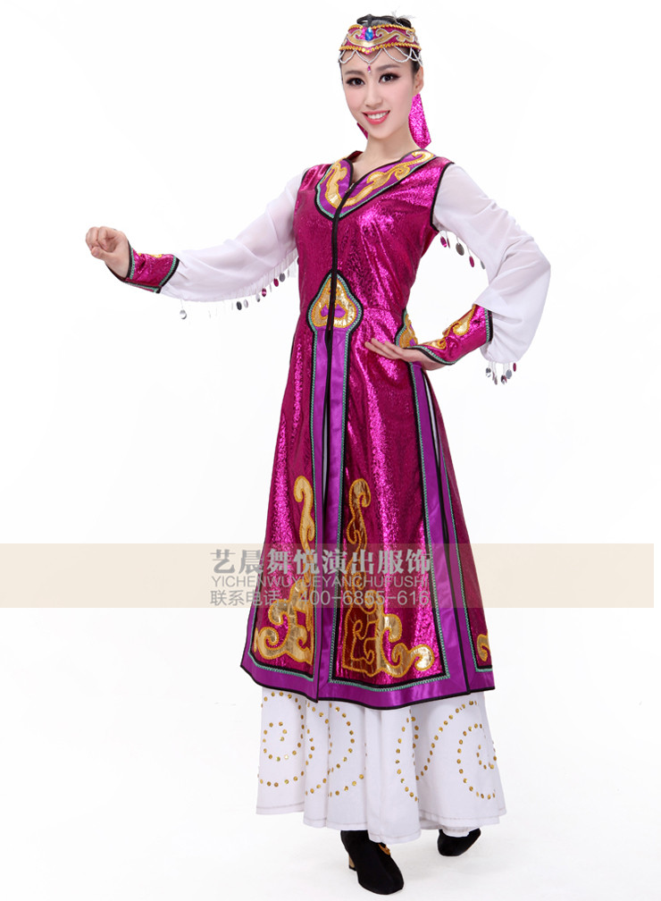 蒙古族舞蹈服