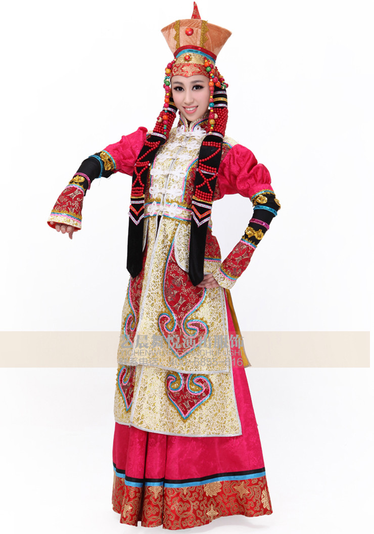 蒙古族舞蹈服饰