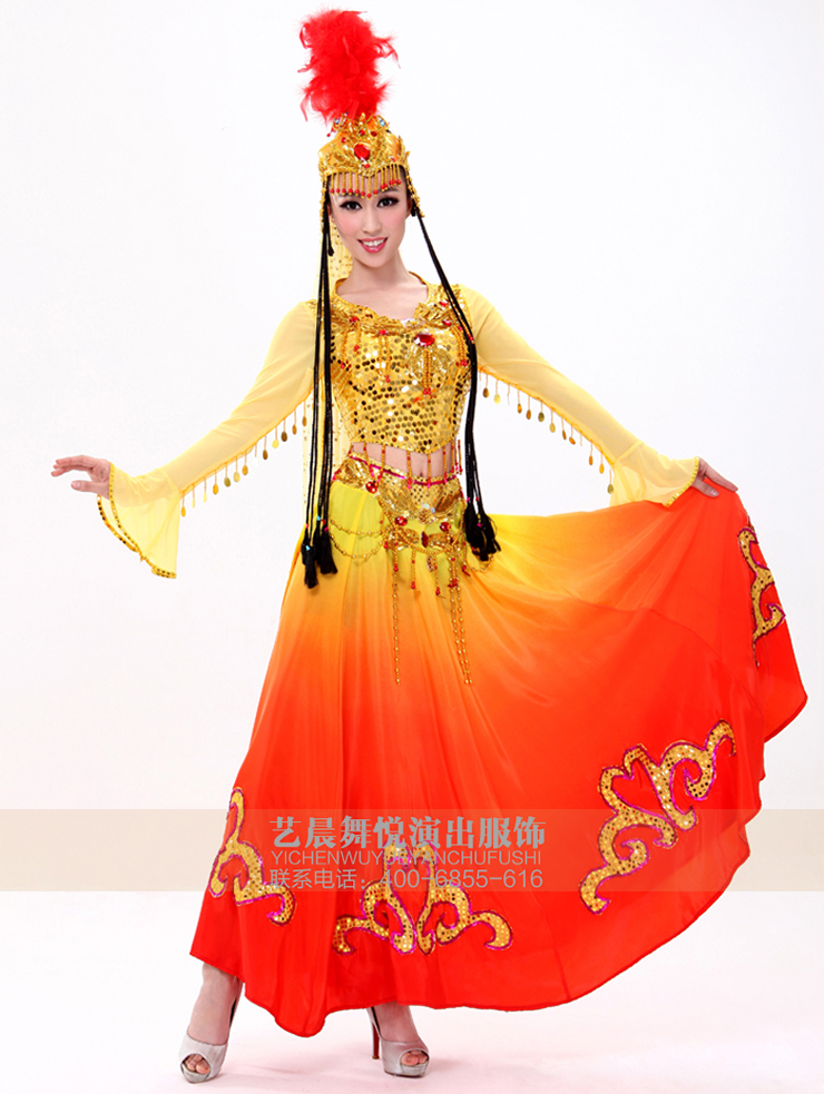 新疆舞蹈服装定制