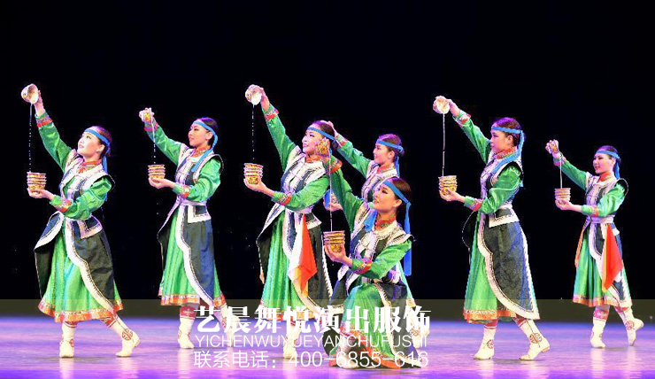 蒙古舞蹈服饰