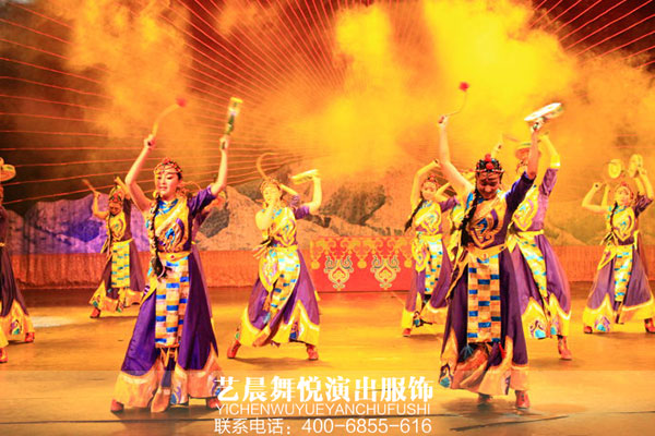 藏族舞蹈演出服装