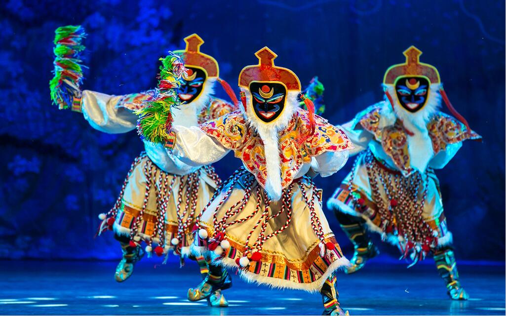 民族舞蹈演出服装,蒙古族舞蹈表演服装