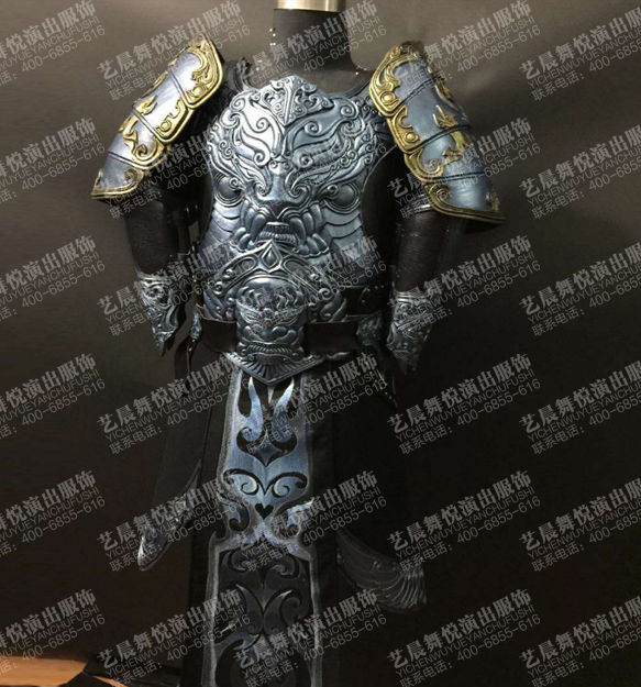武士战袍盔甲铠甲将军服定制古代盔甲厂家