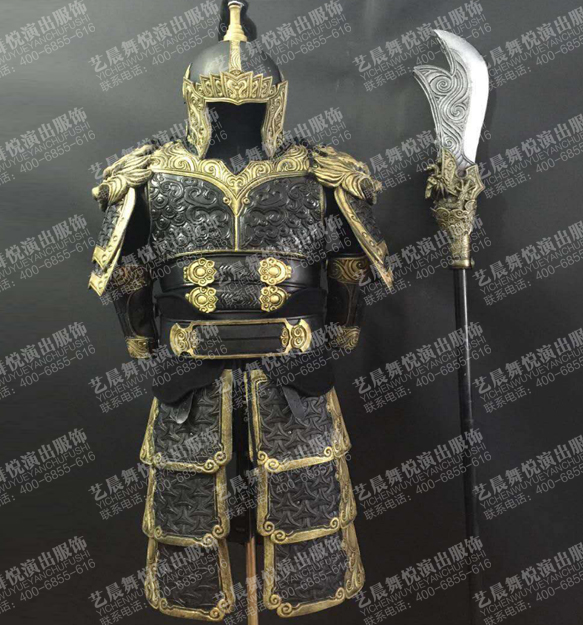 将军cosplay盔甲古装舞台铠甲影视古装盔甲