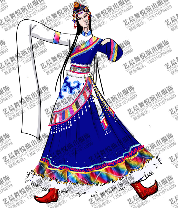 藏族舞台服装