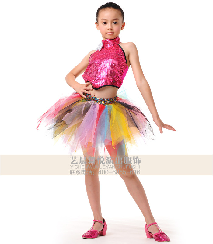 校园现代舞蹈服装定制,学生现代舞蹈服装设计,儿童现代舞演出服装定制