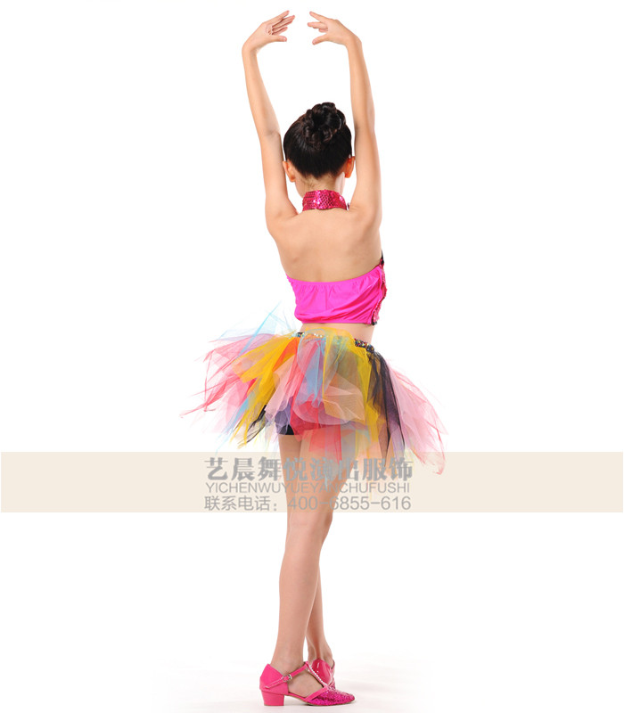校园现代舞蹈服装定制,学生现代舞蹈服装设计,儿童现代舞演出服装定制